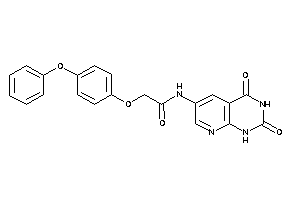 N-(2,4-diketo-1H-pyrido[2,3-d]pyrimidin-6-yl)-2-(4-phenoxyphenoxy)acetamide