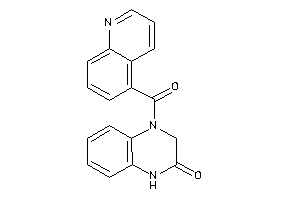 4-(quinoline-5-carbonyl)-1,3-dihydroquinoxalin-2-one