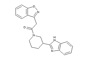 1-[3-(1H-benzimidazol-2-yl)piperidino]-2-indoxazen-3-yl-ethanone