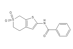N-(6,6-diketo-5,7-dihydro-4H-thieno[2,3-c]thiopyran-2-yl)benzamide