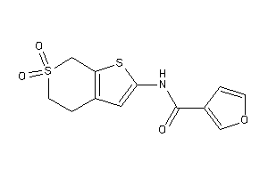 N-(6,6-diketo-5,7-dihydro-4H-thieno[2,3-c]thiopyran-2-yl)-3-furamide