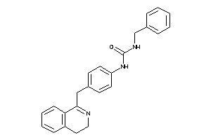1-benzyl-3-[4-(3,4-dihydroisoquinolin-1-ylmethyl)phenyl]urea