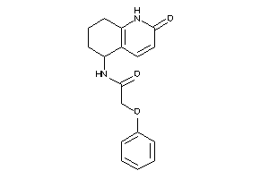 N-(2-keto-5,6,7,8-tetrahydro-1H-quinolin-5-yl)-2-phenoxy-acetamide