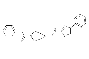 2-phenyl-1-[6-[[[4-(2-pyridyl)thiazol-2-yl]amino]methyl]-3-azabicyclo[3.1.0]hexan-3-yl]ethanone