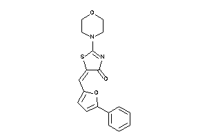2-morpholino-5-[(5-phenyl-2-furyl)methylene]-2-thiazolin-4-one