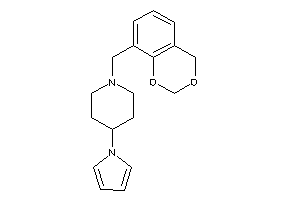 1-(4H-1,3-benzodioxin-8-ylmethyl)-4-pyrrol-1-yl-piperidine