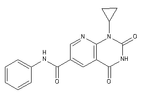 1-cyclopropyl-2,4-diketo-N-phenyl-pyrido[2,3-d]pyrimidine-6-carboxamide