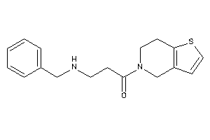 3-(benzylamino)-1-(6,7-dihydro-4H-thieno[3,2-c]pyridin-5-yl)propan-1-one