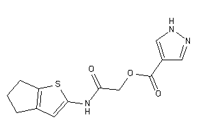 1H-pyrazole-4-carboxylic Acid [2-(5,6-dihydro-4H-cyclopenta[b]thiophen-2-ylamino)-2-keto-ethyl] Ester