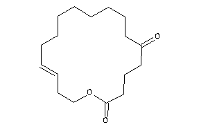 Image of 6-oxacyclooctadec-9-ene-1,5-quinone