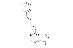 4-(2-phenoxyethylthio)-1H-pyrazolo[3,4-d]pyrimidine