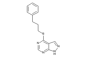 4-(3-phenylpropylthio)-1H-pyrazolo[3,4-d]pyrimidine