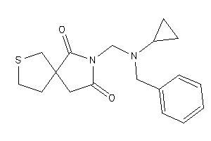 3-[[benzyl(cyclopropyl)amino]methyl]-7-thia-3-azaspiro[4.4]nonane-2,4-quinone