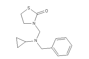 3-[[benzyl(cyclopropyl)amino]methyl]thiazolidin-2-one