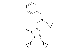 2-[[benzyl(cyclopropyl)amino]methyl]-4,5-dicyclopropyl-1,2,4-triazole-3-thione