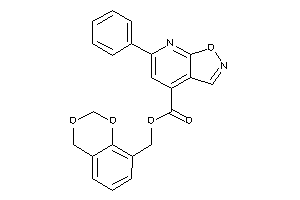 6-phenylisoxazolo[5,4-b]pyridine-4-carboxylic Acid 4H-1,3-benzodioxin-8-ylmethyl Ester