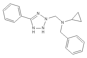 Benzyl-cyclopropyl-[(5-phenyl-1,2-dihydrotetrazol-3-yl)methyl]amine