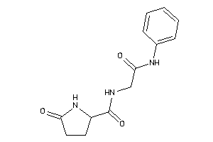 N-(2-anilino-2-keto-ethyl)-5-keto-pyrrolidine-2-carboxamide