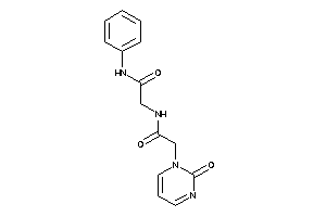 2-[[2-(2-ketopyrimidin-1-yl)acetyl]amino]-N-phenyl-acetamide