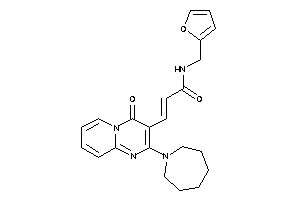 3-[2-(azepan-1-yl)-4-keto-pyrido[1,2-a]pyrimidin-3-yl]-N-(2-furfuryl)acrylamide