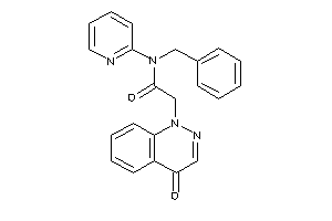 N-benzyl-2-(4-ketocinnolin-1-yl)-N-(2-pyridyl)acetamide