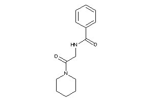 N-(2-keto-2-piperidino-ethyl)benzamide