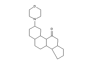 2-morpholino-1,2,3,4,5,6,7,8,9,10,12,13,14,15,16,17-hexadecahydrocyclopenta[a]phenanthren-11-one