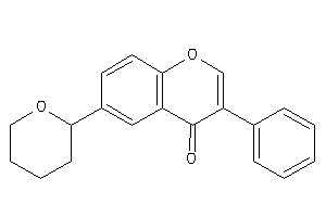 3-phenyl-6-tetrahydropyran-2-yl-chromone