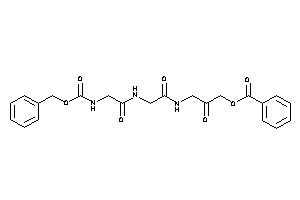 Image of Benzoic Acid [3-[[2-[[2-(benzyloxycarbonylamino)acetyl]amino]acetyl]amino]-2-keto-propyl] Ester