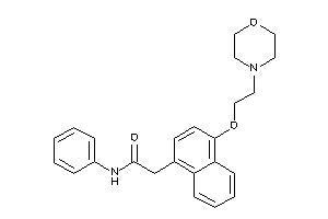 2-[4-(2-morpholinoethoxy)-1-naphthyl]-N-phenyl-acetamide