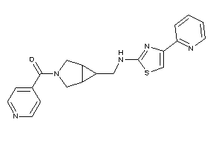4-pyridyl-[6-[[[4-(2-pyridyl)thiazol-2-yl]amino]methyl]-3-azabicyclo[3.1.0]hexan-3-yl]methanone