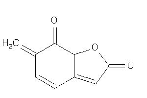 6-methylene-7aH-benzofuran-2,7-quinone