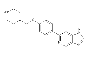 6-[4-(4-piperidylmethoxy)phenyl]-1H-imidazo[4,5-c]pyridine