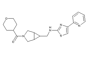 [6-[[[4-(2-pyridyl)thiazol-2-yl]amino]methyl]-3-azabicyclo[3.1.0]hexan-3-yl]-tetrahydropyran-4-yl-methanone