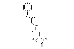 2-[[2-(2,5-diketoimidazolidin-1-yl)acetyl]amino]-N-phenyl-acetamide