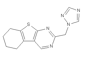 Image of 2-(1,2,4-triazol-1-ylmethyl)-5,6,7,8-tetrahydrobenzothiopheno[2,3-d]pyrimidine