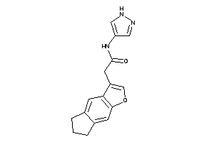 2-(6,7-dihydro-5H-cyclopenta[f]benzofuran-3-yl)-N-(1H-pyrazol-4-yl)acetamide