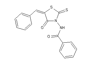 N-(5-benzal-4-keto-2-thioxo-thiazolidin-3-yl)benzamide