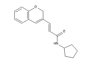 3-(2H-chromen-3-yl)-N-cyclopentyl-acrylamide