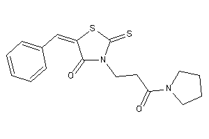 5-benzal-3-(3-keto-3-pyrrolidino-propyl)-2-thioxo-thiazolidin-4-one