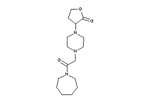 3-[4-[2-(azepan-1-yl)-2-keto-ethyl]piperazino]tetrahydrofuran-2-one