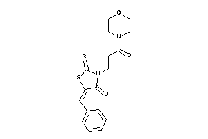 5-benzal-3-(3-keto-3-morpholino-propyl)-2-thioxo-thiazolidin-4-one