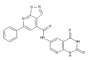 N-(2,4-diketo-1H-pyrido[2,3-d]pyrimidin-6-yl)-6-phenyl-isoxazolo[5,4-b]pyridine-4-carboxamide