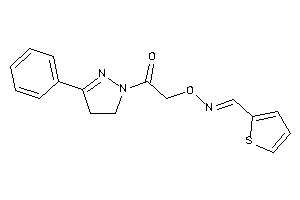 1-(3-phenyl-2-pyrazolin-1-yl)-2-(2-thenylideneamino)oxy-ethanone