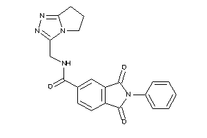 N-(6,7-dihydro-5H-pyrrolo[2,1-c][1,2,4]triazol-3-ylmethyl)-1,3-diketo-2-phenyl-isoindoline-5-carboxamide