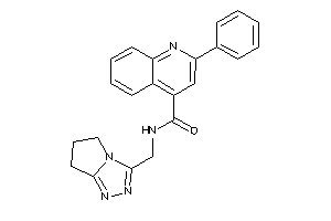 N-(6,7-dihydro-5H-pyrrolo[2,1-c][1,2,4]triazol-3-ylmethyl)-2-phenyl-cinchoninamide