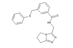 N-(6,7-dihydro-5H-pyrrolo[2,1-c][1,2,4]triazol-3-ylmethyl)-3-[(phenylthio)methyl]benzamide