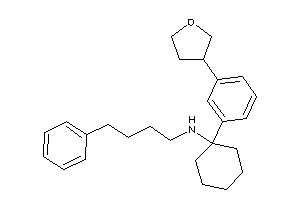 4-phenylbutyl-[1-(3-tetrahydrofuran-3-ylphenyl)cyclohexyl]amine