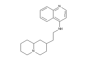 2-quinolizidin-2-ylethyl(4-quinolyl)amine