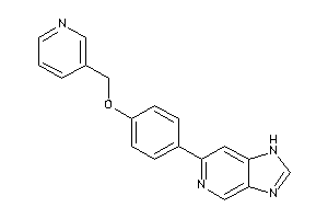 6-[4-(3-pyridylmethoxy)phenyl]-1H-imidazo[4,5-c]pyridine